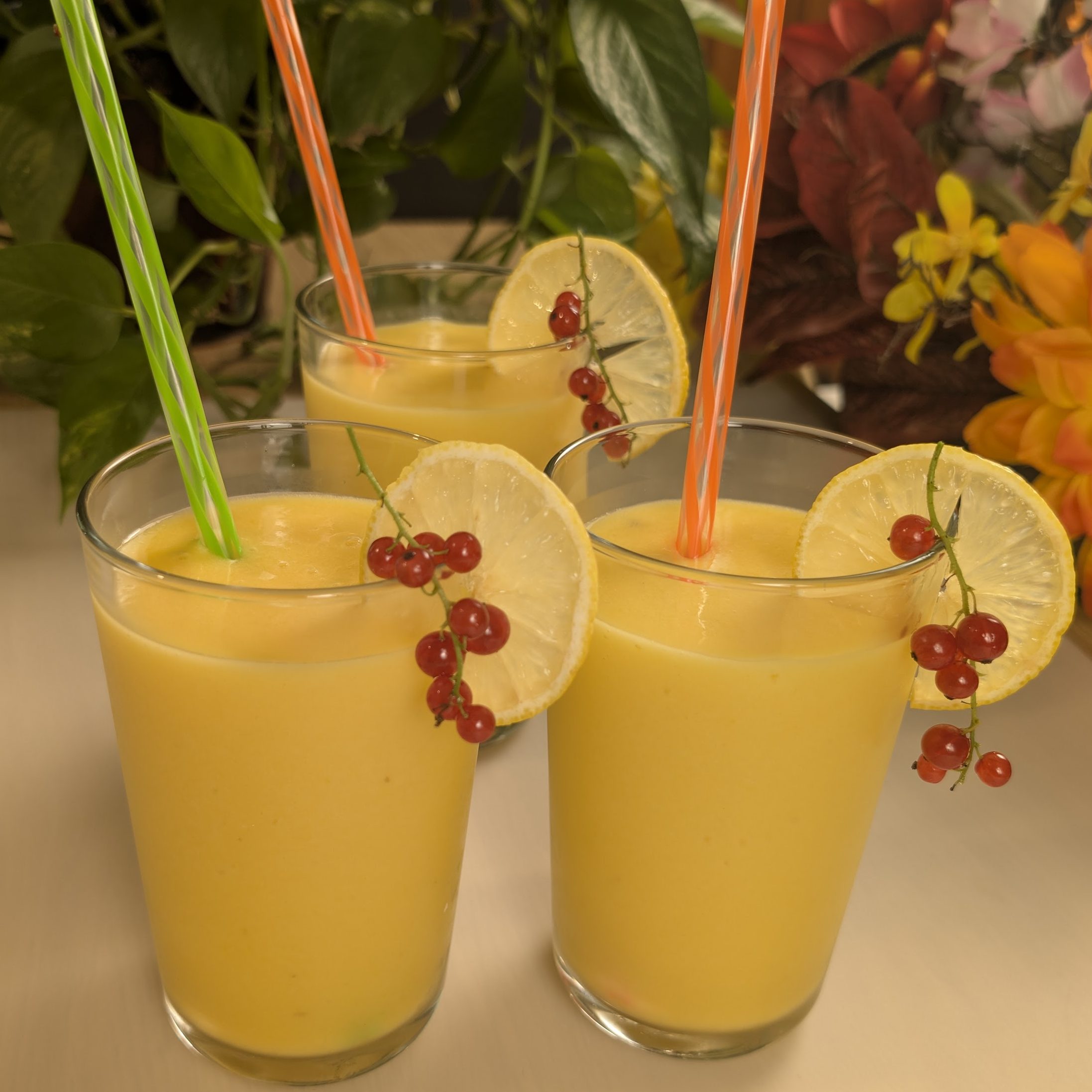 This Tropical Mango Pineapple Smoothie is sunshine in a glass — simple, vibrant, and packed with nutrients. Whether you’re dreaming of the beach or just need a healthy boost, this smoothie will refresh and energize you in every sip.
So grab your blender, blend up a batch, and enjoy a taste of the tropics from the comfort of your home. Don’t forget the fruit garnish for that extra tropical flair!